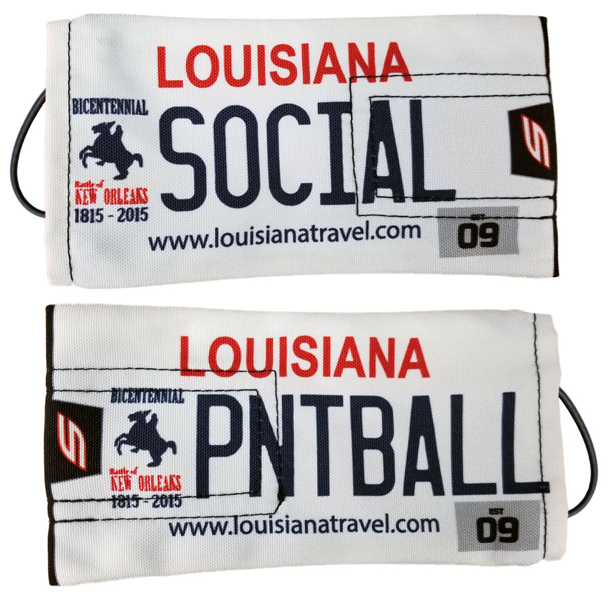 Barrel Cover, Louisiana License Plate