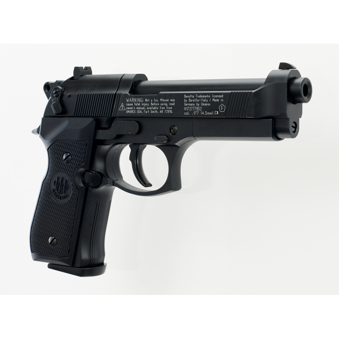 Beretta 92 FS Nickel Pistola a gas Co2 Cal. 4,5