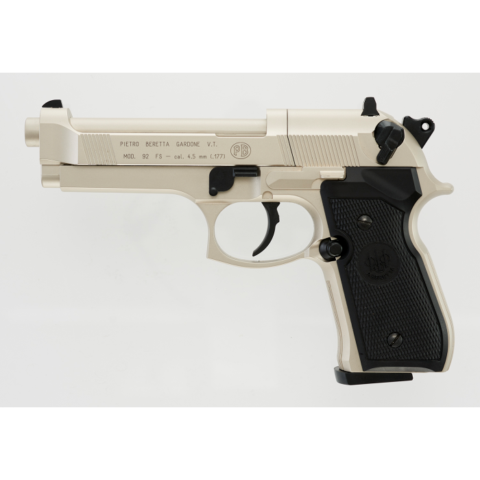 Beretta M 92 Fs Nickel/Black | Buy Airgun Pellet Pistol