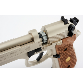 Beretta M 92 Fs Nickel/Wood | Buy Airgun Pellet Pistol