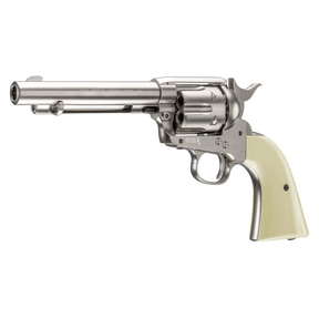Colt Single Action Army 45 Bb Gun Revolver Nickel : Umarex Airguns | Buy Airsoft Bbs Gun Pistol