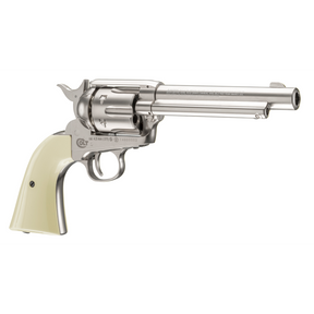 Colt Single Action Army 45 Bb Gun Revolver Nickel : Umarex Airguns | Buy Airsoft Bbs Gun Pistol