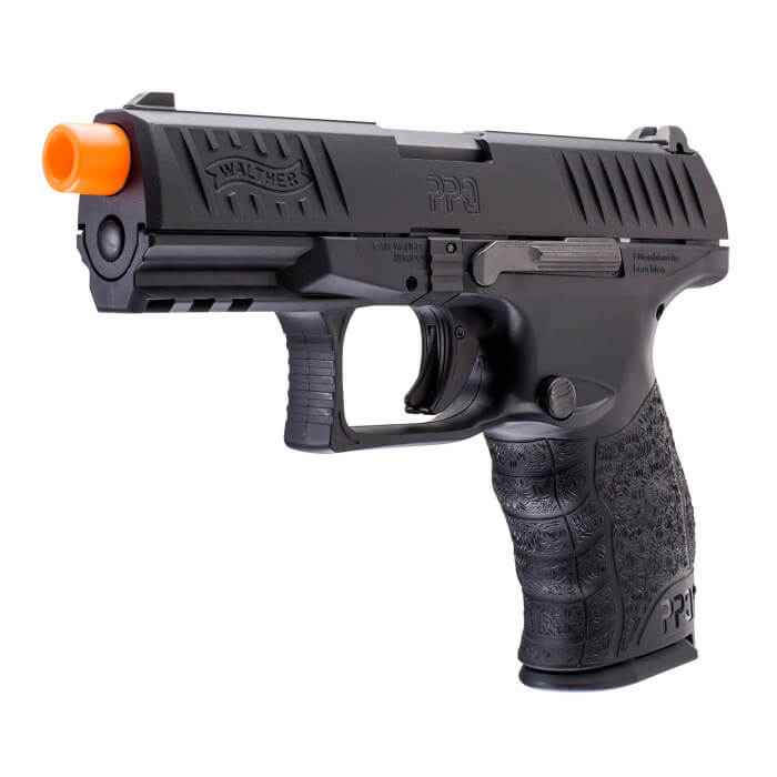 Walther Ppq Gbb 6Mm Black Airsoft Pistol : Elite Force | Buy Umarex Airsoft Pistols