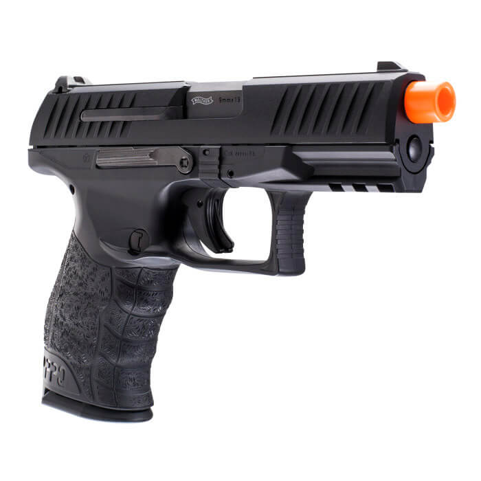 Walther Ppq Gbb 6Mm Black Airsoft Pistol : Elite Force | Buy Umarex Airsoft Pistols