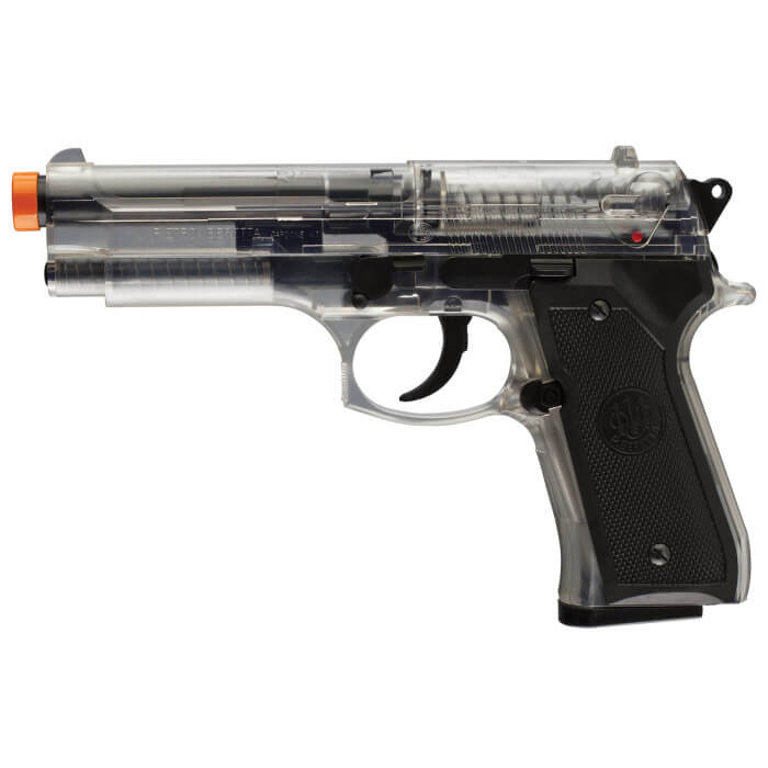 Beretta 92Fs Spring 6Mm Airsoft Pistol - Clear : Umarex Airguns | Buy Umarex Airsoft Pistols