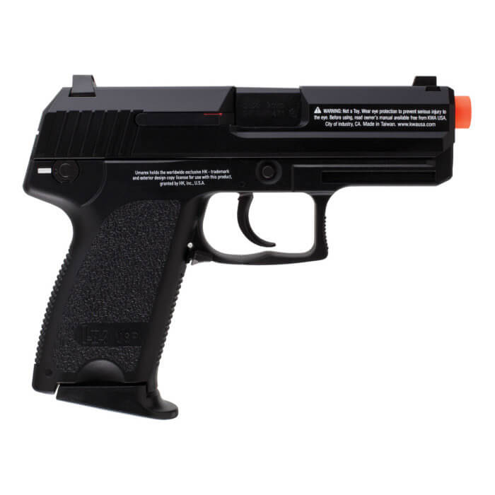 Hk Usp Compact Gbb Airsoft Pistol - Black | Buy Umarex Airsoft Pistols