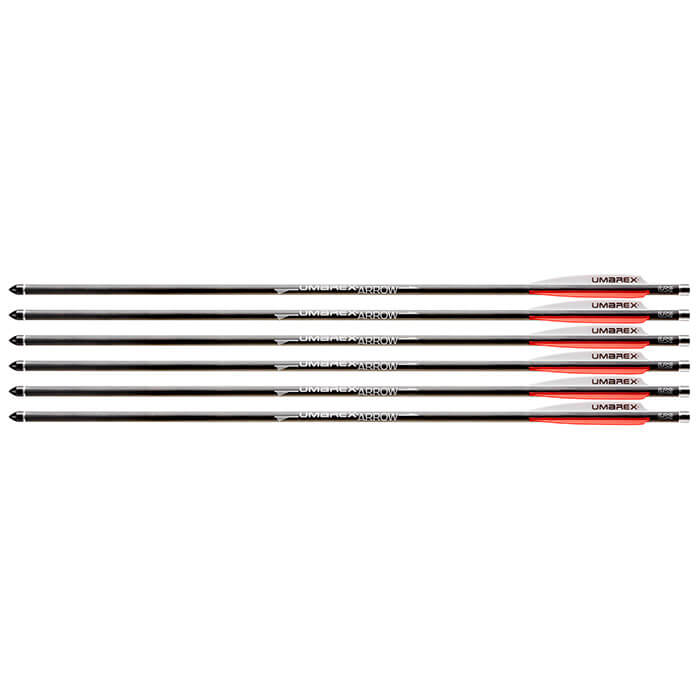 Umarex Airsaber Air Archery Airgun Arrows Carbon Fiber Field Tip 6-Pac ...