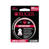 Ruger Impact .22 Pointed Lead Pellet 200 Ct | Buy Airgun Pellet Ammo