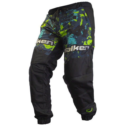 Valken Fate Gfx Jogger Paintball Pants - Green Abstract