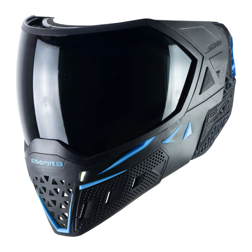 Empire Evs Black/Navy Blue With Thermal Ninja & Thermal Clear Lenses | Shop Airsoft Goggle