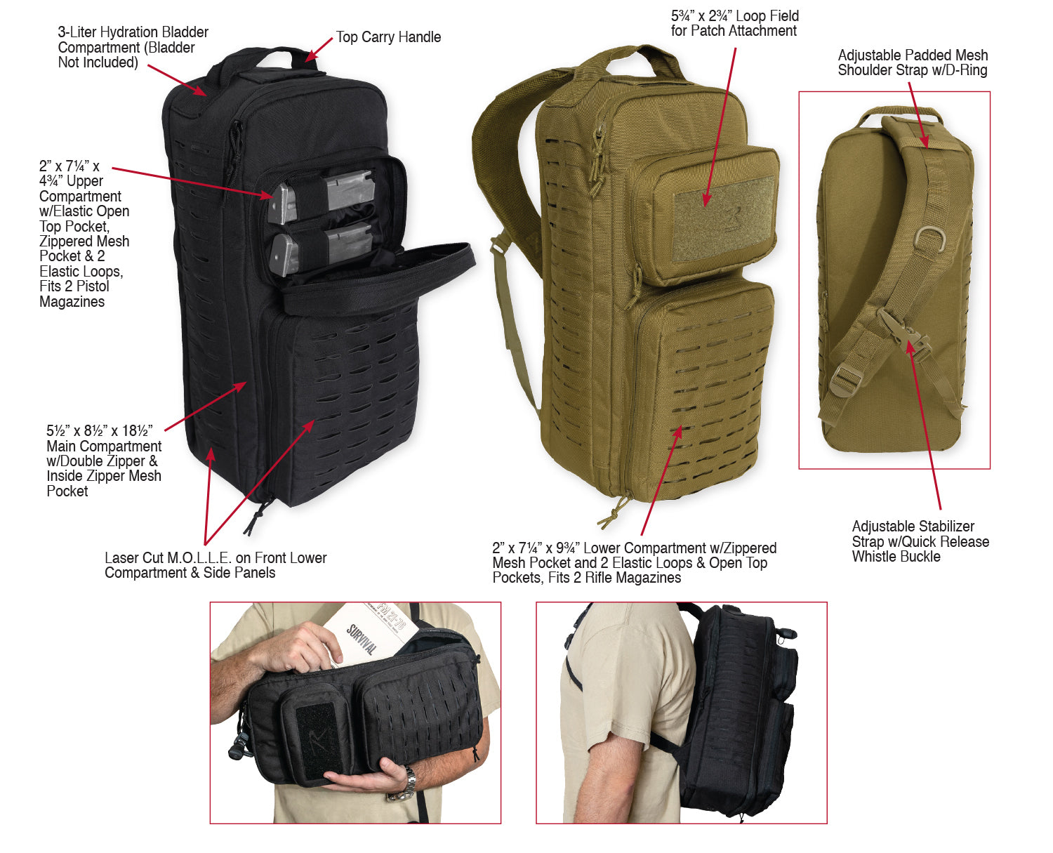 Tactical Single Sling backPack
