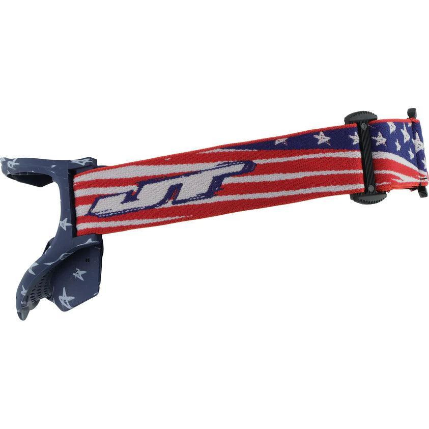 Jt Proflex Frame And Strap - Patriotic Stars And Stripes | Paintball Goggle Frame Assembly With Strap