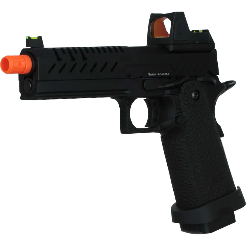 Vorsk Hi-Capa 5.1 Gbb Black + Bds | Shop Airsoft Pistol