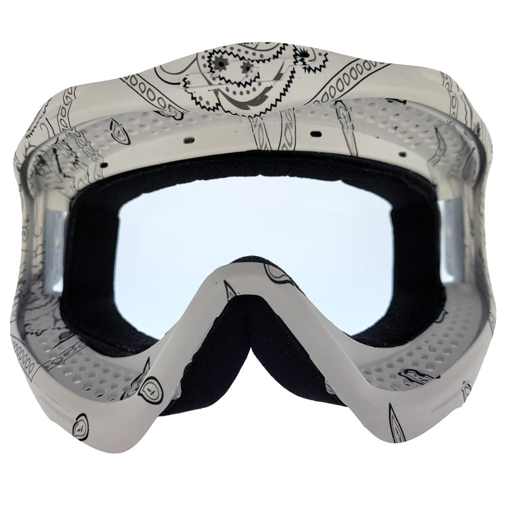 NEW Cobalt Blue Gray JT Proflex Strap Paintball Mask Goggle Strap Spectra