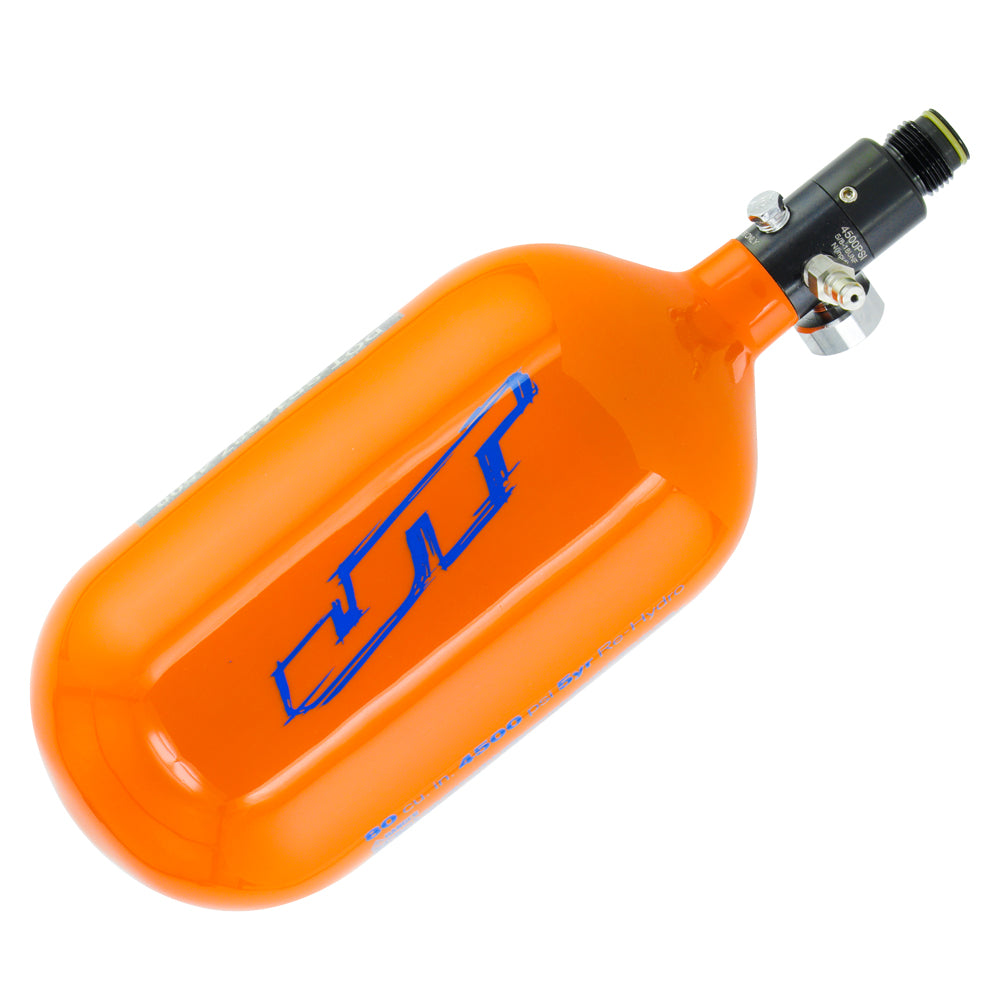 JT Grunge Grafx Carbon fiber Air-Tank | 80/4500 psi | Blue/Orange