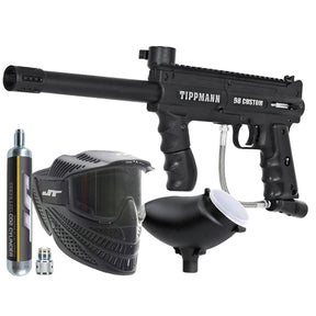 Tippmann 98 Custom Power Pack -  Raptor Mask/90G Co2/Loader | Shop Paintball Marker Pistol