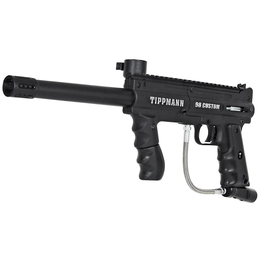 Tippmann 98 Custom Power Pack -  Raptor Mask/90G Co2/Loader | Shop Paintball Marker Pistol
