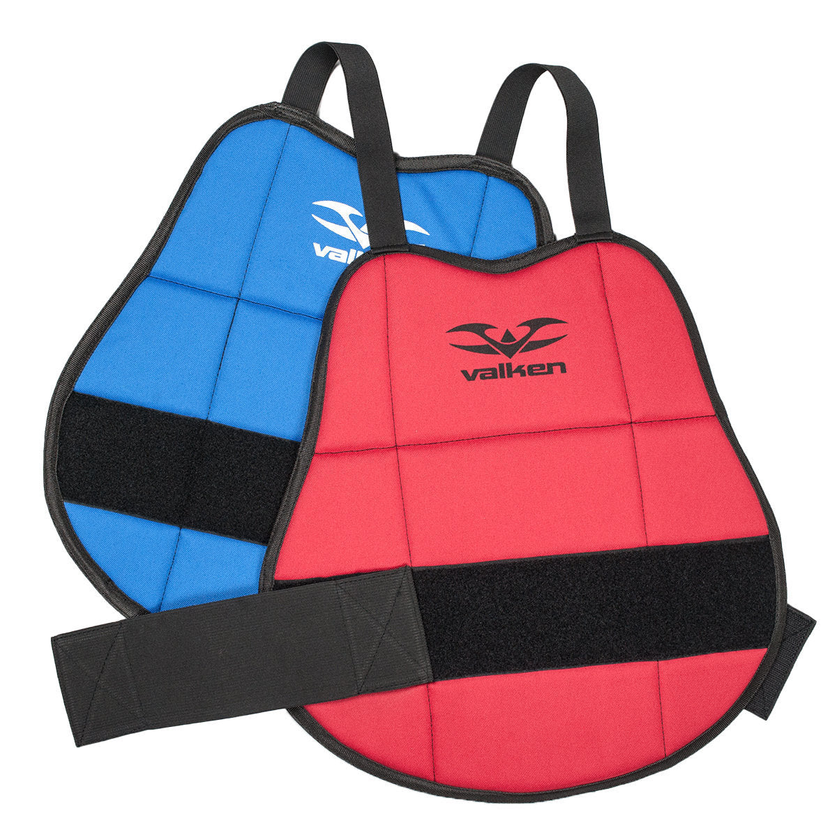 Reversible Blue/Red Valken Gotcha Paintball Chest Protector