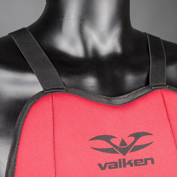Reversible Blue/Red Valken Gotcha Paintball Chest Protector