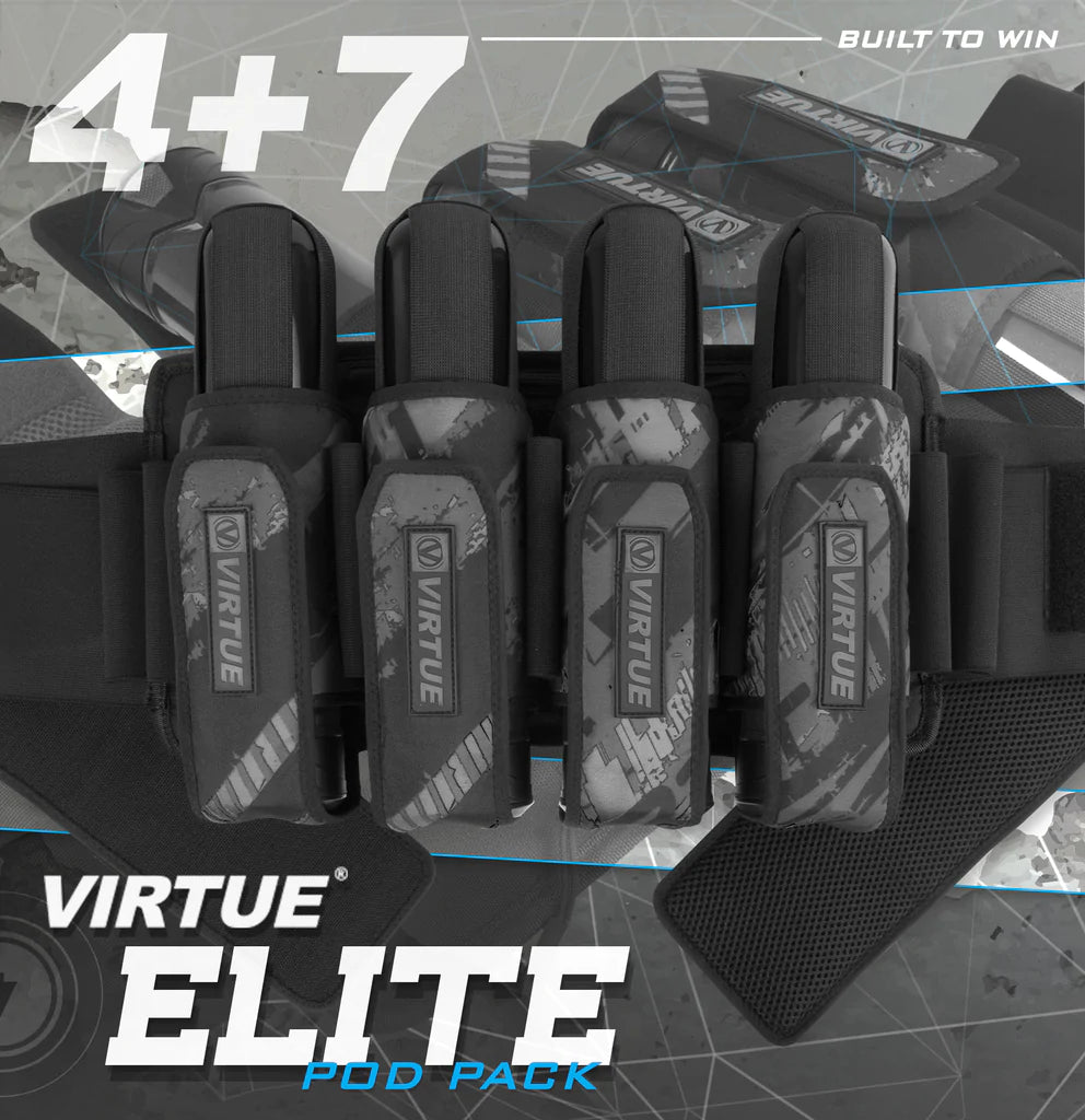 Virtue Elite Pack - 4+7 Graphic Black