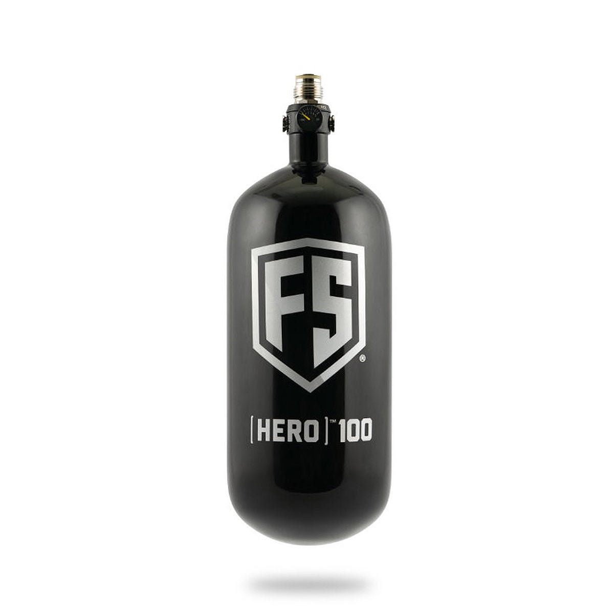Carbon fiber air tank bottle for paintball