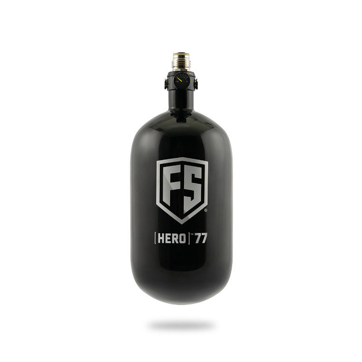Carbon fiber air tank bottle for paintball