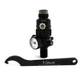 Ninja Flex Pcp Regulator For 3000 Psi Bottles - Rotational Collar Adjustable Output Pressure