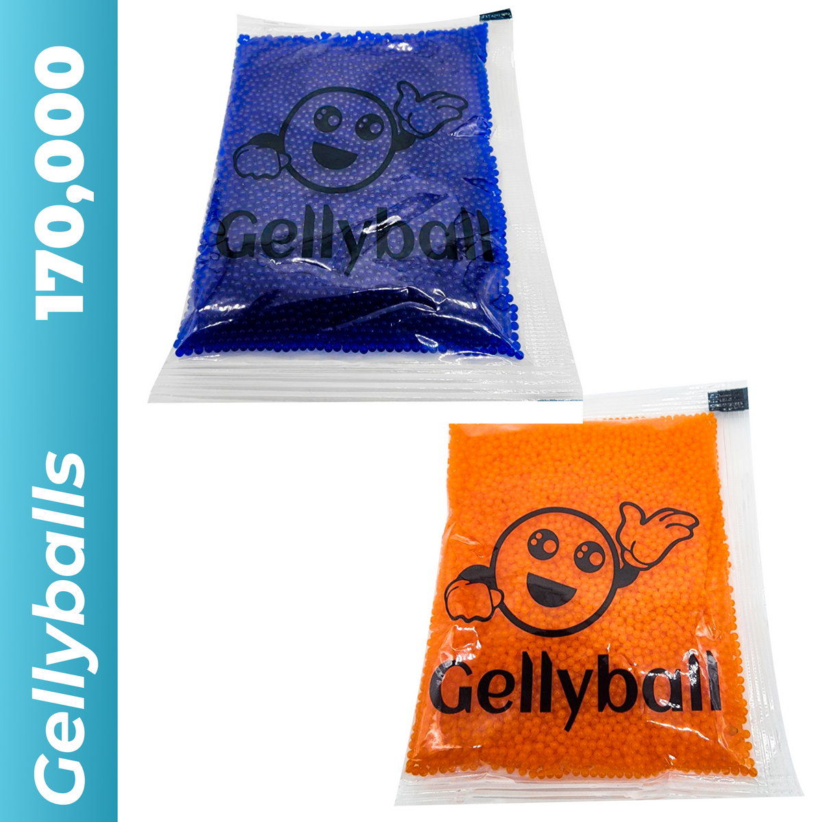 Gellyballs - 170,000 Count Pack | Dehydrated Gellyballs Ammo