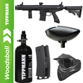 Tippmann Stormer Elite Dual Fed Paintball Package