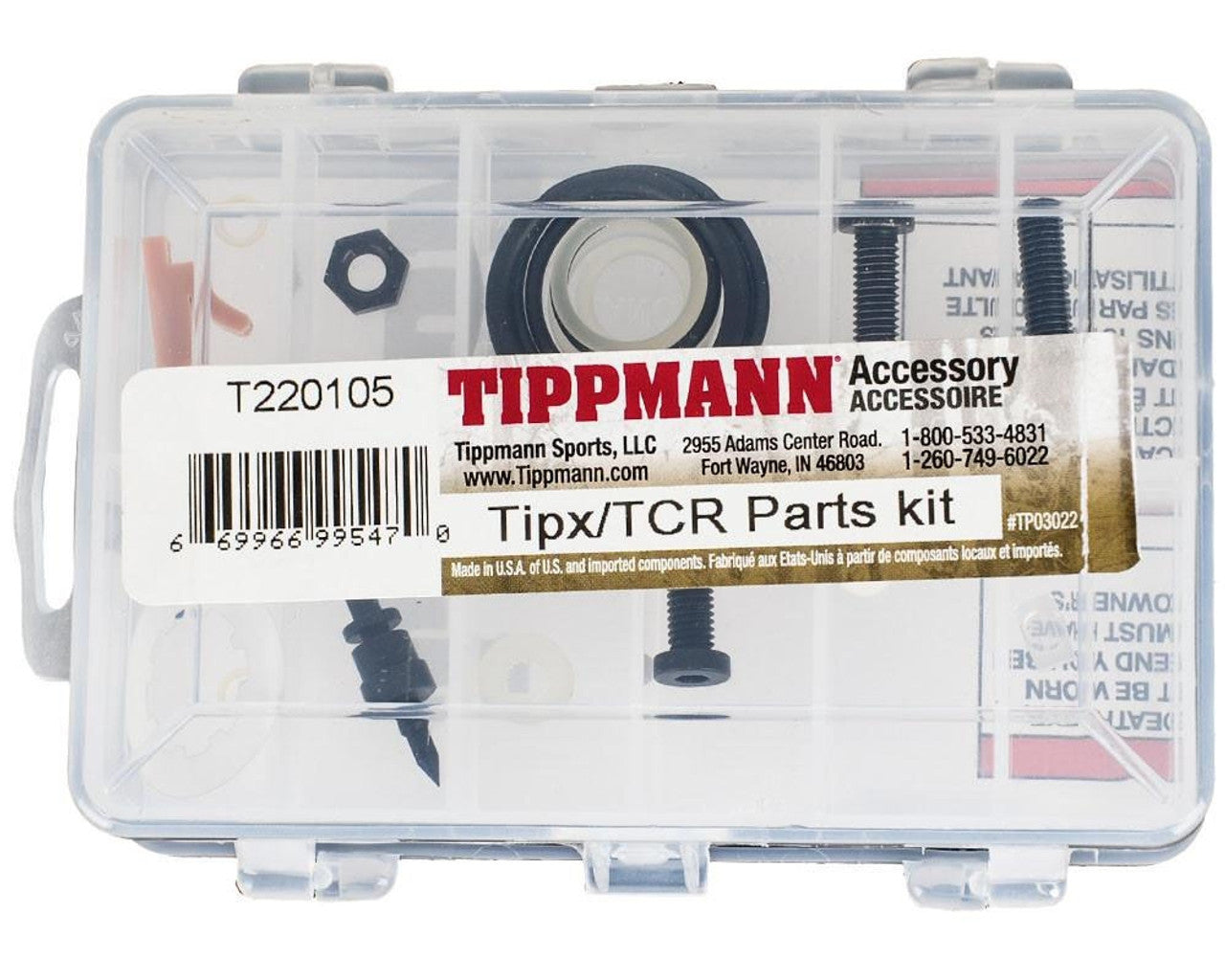 Tippmann Tipx / Tcr Universal Parts Kit (T220105) | Paintball Marker Parts Kit
