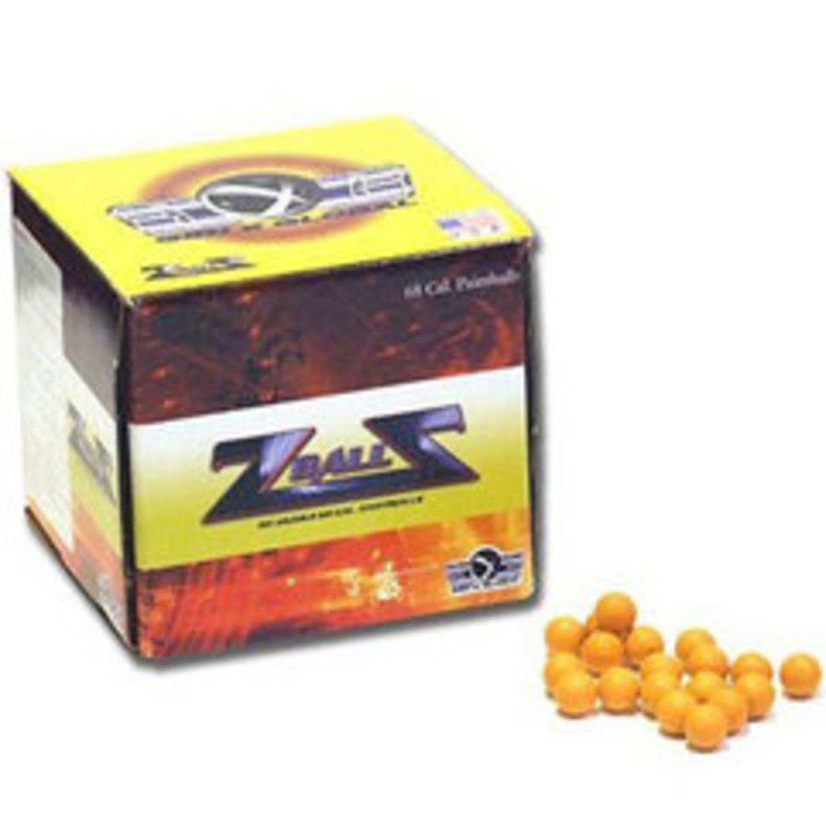 Shop Gxg Reusable Rubber Balls  .68 Caliber Yellow - 500 Count