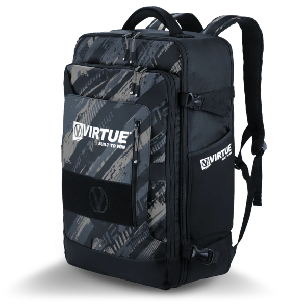 Virtue Gambler Backpack & Gear Bag - Graphic Black