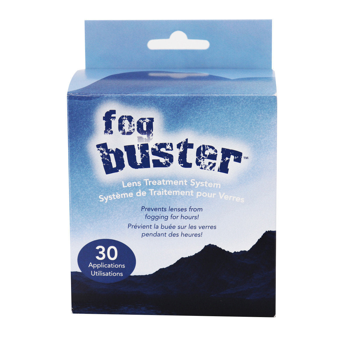 Fogbuster Anti-Fog Wipes - 30 Individual Pack Display