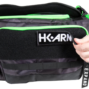 Expand 75L - Roller Gear Bag - Shroud Neon Green | Paintball Gear Bag | Hk Army