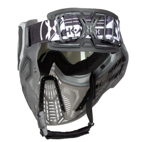 Slr Goggle - Graphite (Silver/Black/Smoke) Silver Lens | Paintball Goggle | Mask | Hk Army