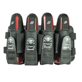 Grit Pod Pack Harness, 4+7 Stealth Black | Social Paintball Harness