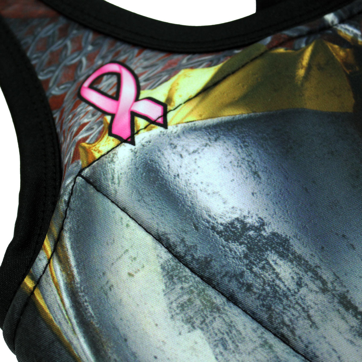 Womenâ€™s Racerback Padded Sports Bra paintball