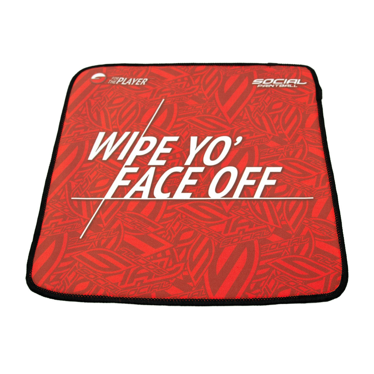Microfiber Cleaning Cloth, Wipe Yo Face Off | Paintball Cleaning Microfiber | Social Paintball