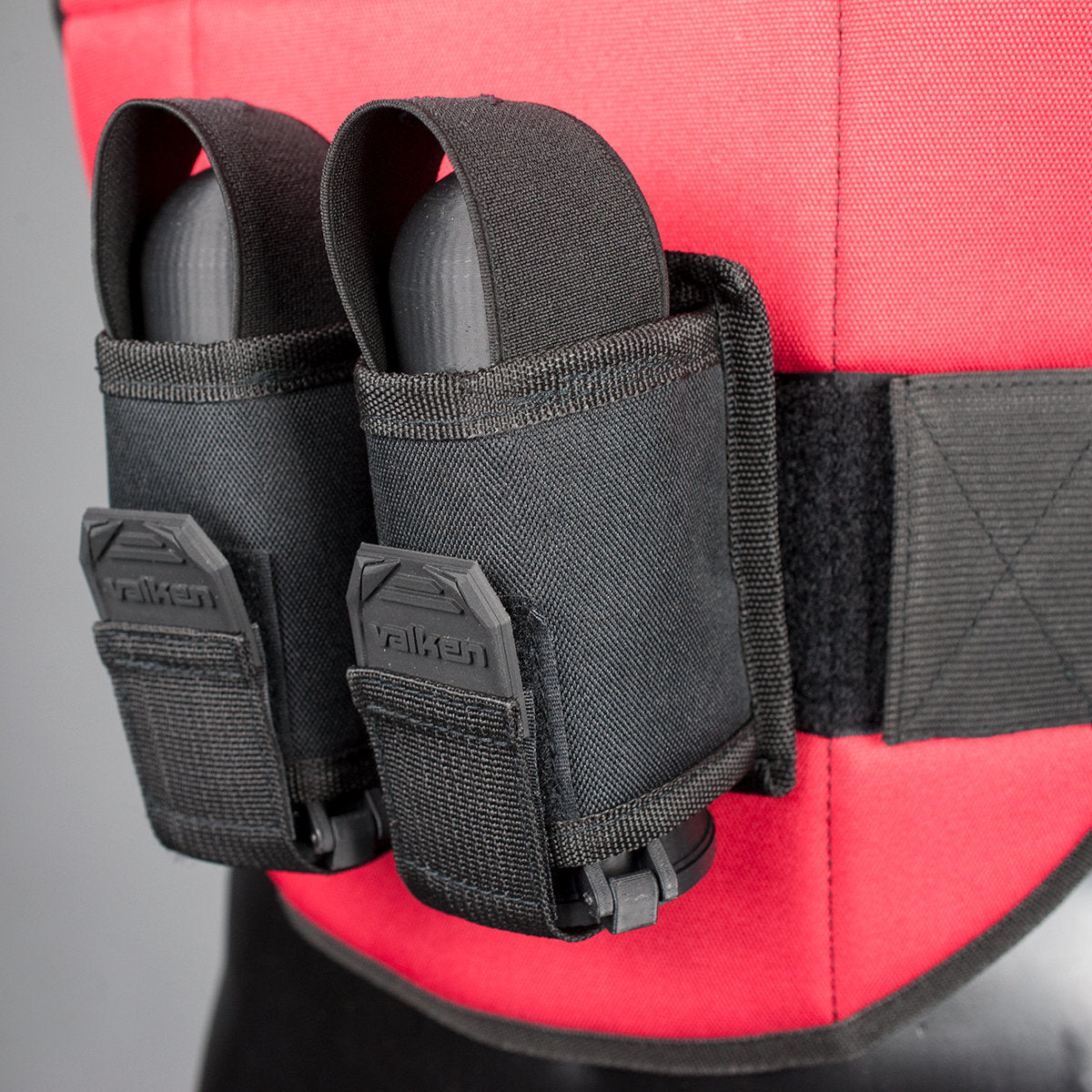 Gotcha Twin Pouch Paintball Harness With Web Belt