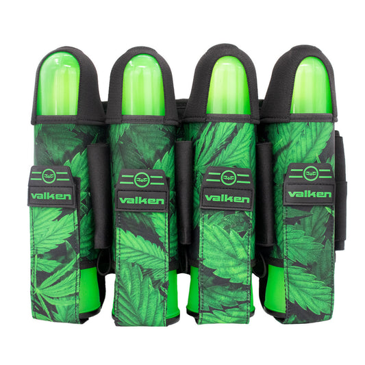 Valken Fate Gfx 4+3 Paintball Harness - Plants Green | Paintball Pod Harness