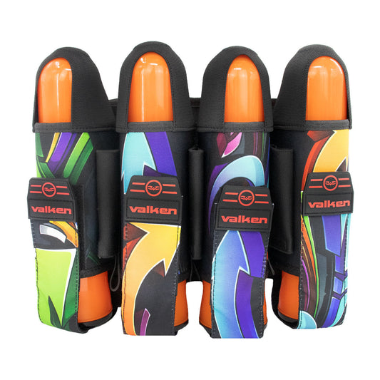 Valken Fate Gfx 4+3 Paintball Harness - Graffiti