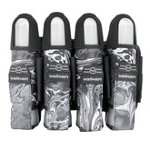 Valken Fate Gfx 4+3 Paintball Harness - Liquid Silver | Paintball Pod Harness