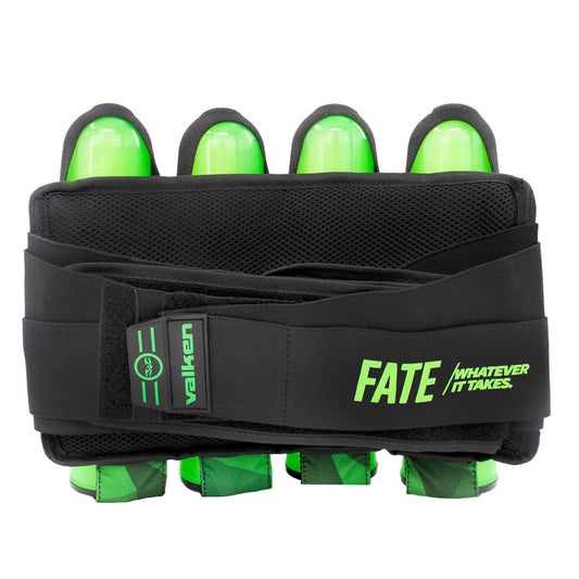 Valken Fate Gfx 4+3 Paintball Harness - Polygon Green | Paintball Pod Harness