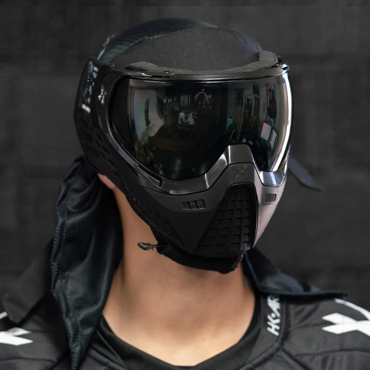 Klr Goggle Onyx (Black/Smoke Lens) | Paintball Goggle | Mask | Hk Army