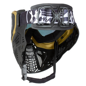 Slr Goggle - Midas (Gold/Black) Gold Lens | Paintball Goggle | Mask | Hk Army
