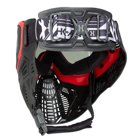 Slr Goggle - Flare (Red/Black) Scorch Lens | Paintball Goggle | Mask | Hk Army