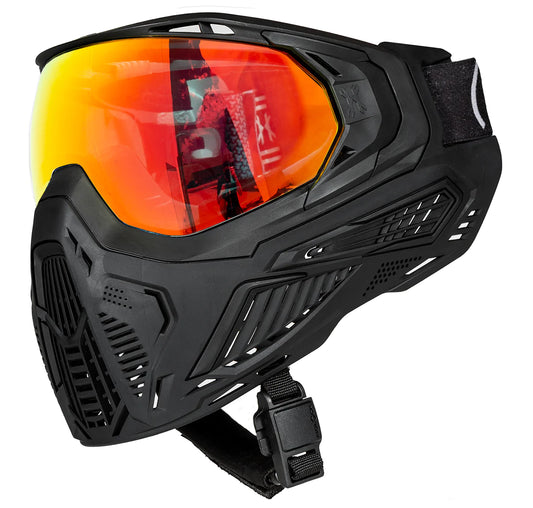 Slr Goggle - Nova (Black/Black) Scorch Lens | Paintball Goggle | Mask | Hk Army