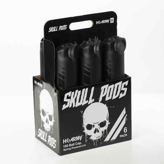 Hk Army Skull 150Rd Paintball Pods - 6 Pack