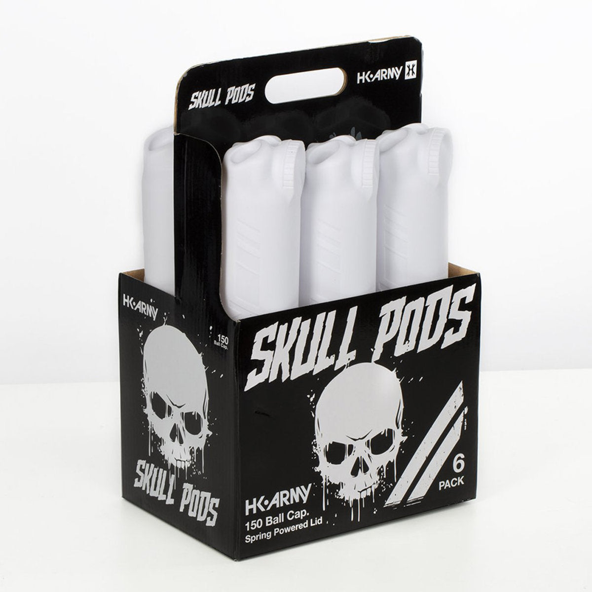 Hk Army Skull 150Rd Paintball Pods - 6 Pack