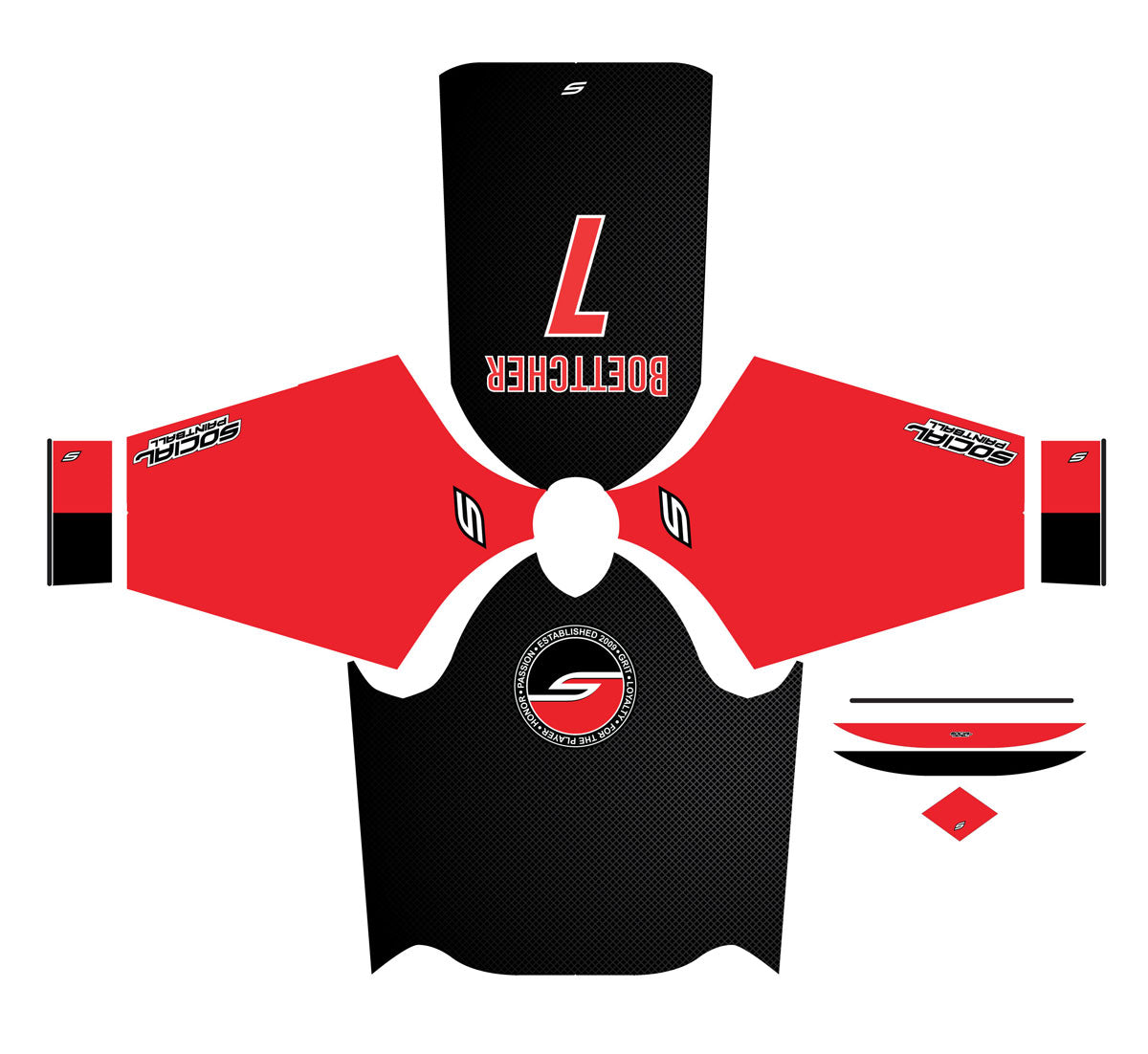 Social Paintball Flex Jersey, Legacy